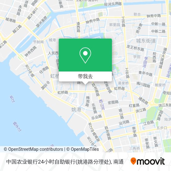 中国农业银行24小时自助银行(姚港路分理处)地图