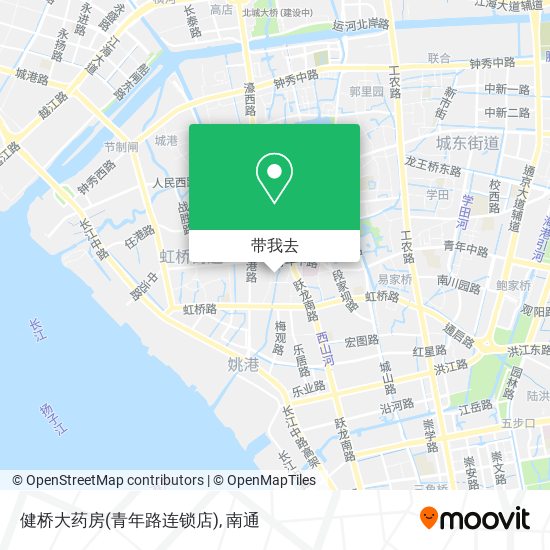 健桥大药房(青年路连锁店)地图