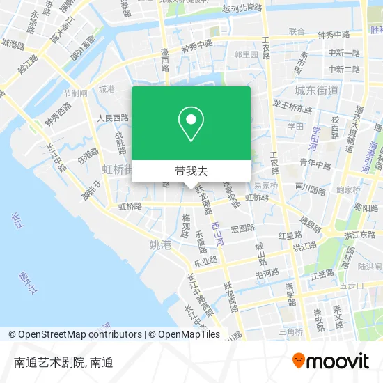 南通艺术剧院地图