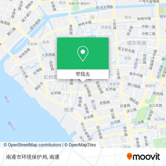南通市环境保护局地图