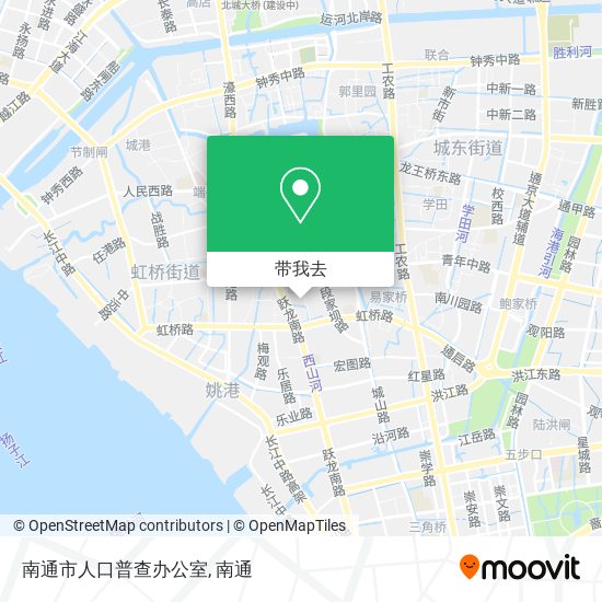 南通市人口普查办公室地图