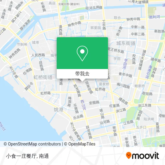 小食一庄餐厅地图