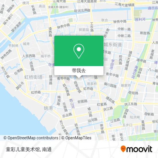 童彩儿童美术馆地图