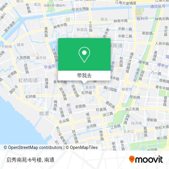 启秀南苑-6号楼地图