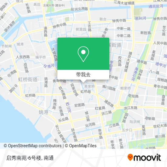 启秀南苑-6号楼地图