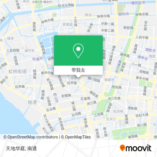 天地华庭地图