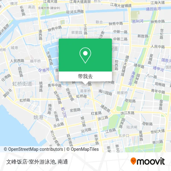 文峰饭店-室外游泳池地图