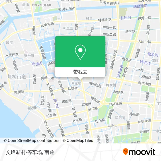 文峰新村-停车场地图