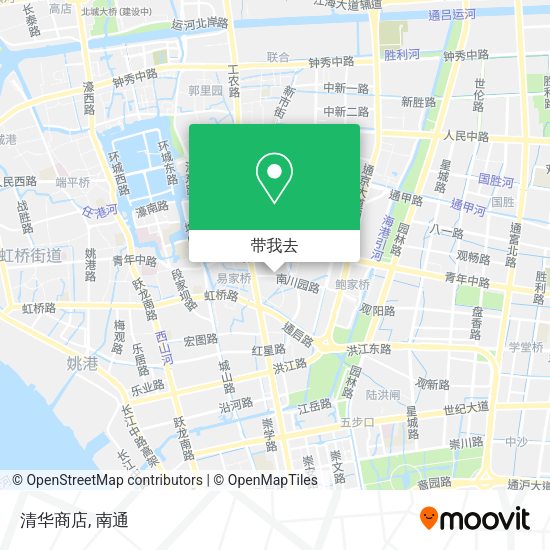 清华商店地图