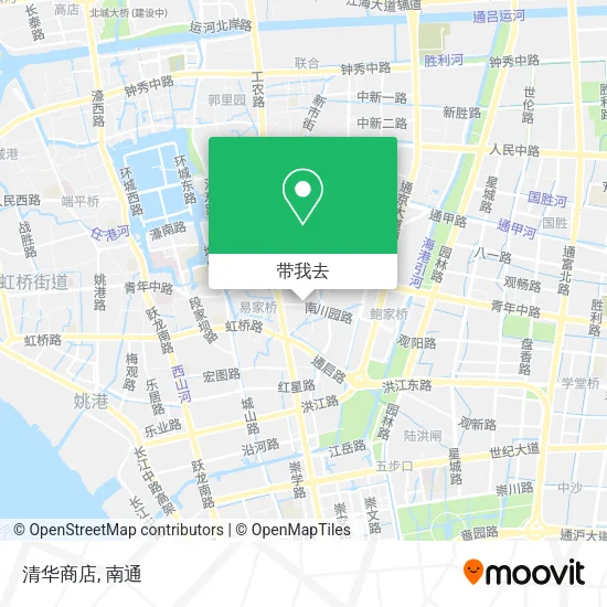 清华商店地图