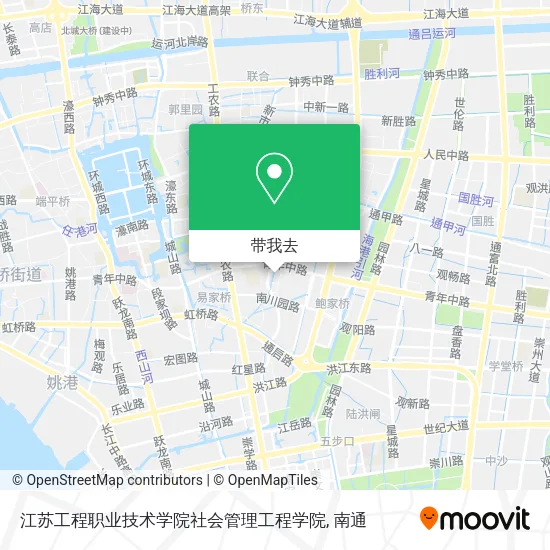 江苏工程职业技术学院社会管理工程学院地图