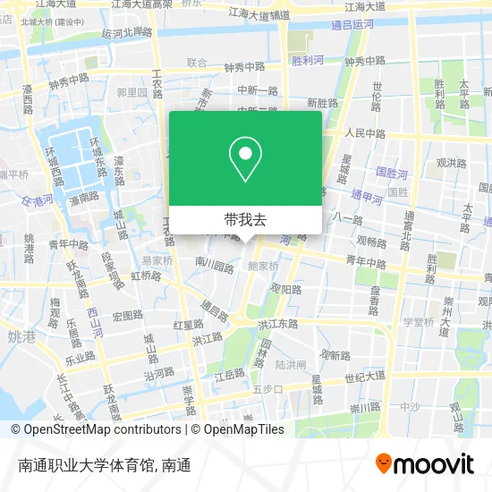 南通职业大学体育馆地图