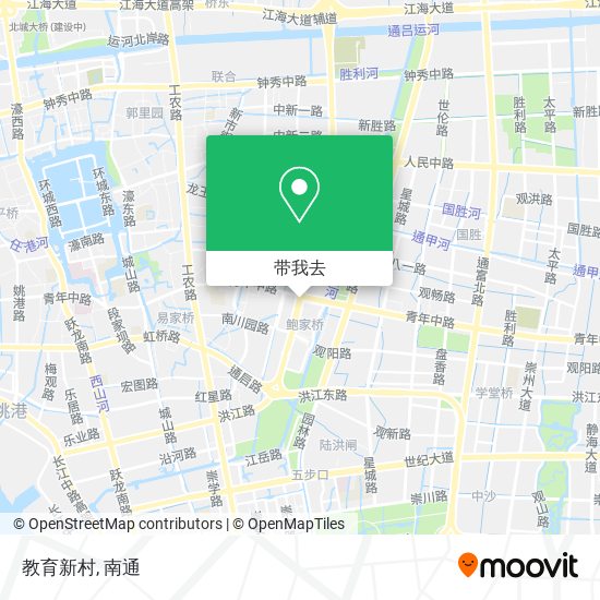 教育新村地图