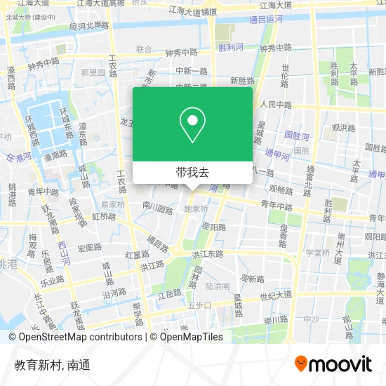 教育新村地图