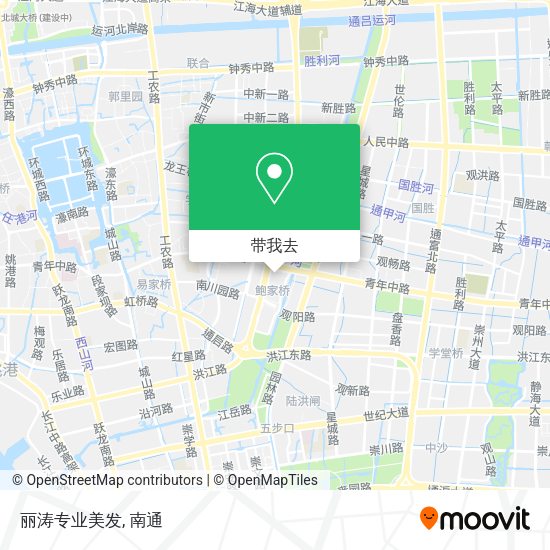 丽涛专业美发地图