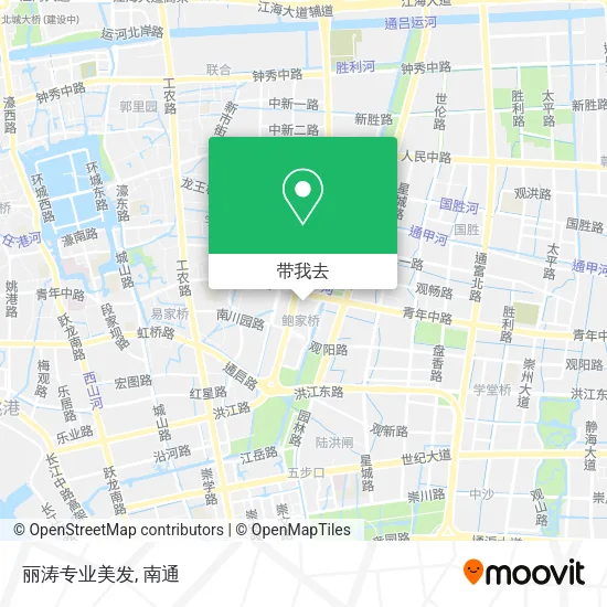 丽涛专业美发地图
