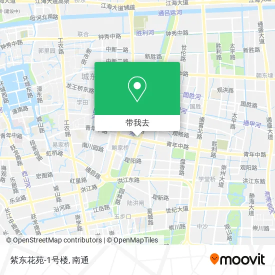 紫东花苑-1号楼地图