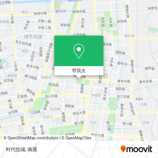 时代悦城地图