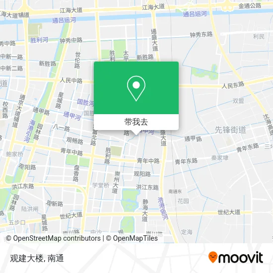 观建大楼地图