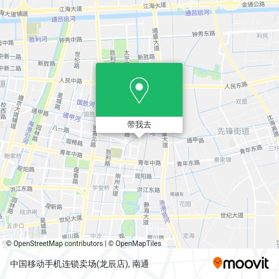 中国移动手机连锁卖场(龙辰店)地图