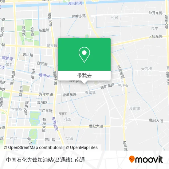 中国石化先锋加油站(吕通线)地图