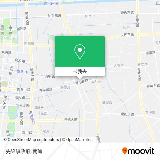 先锋镇政府地图