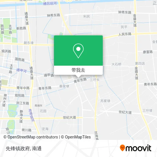 先锋镇政府地图