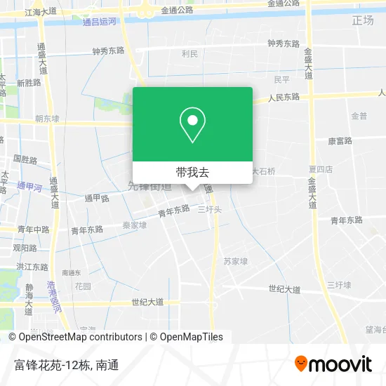富锋花苑-12栋地图