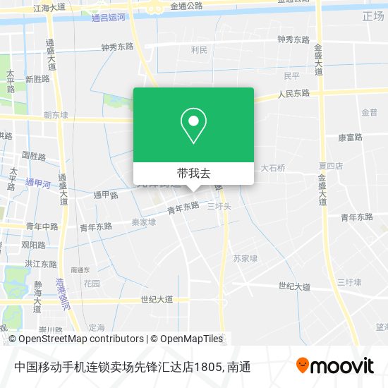 中国移动手机连锁卖场先锋汇达店1805地图