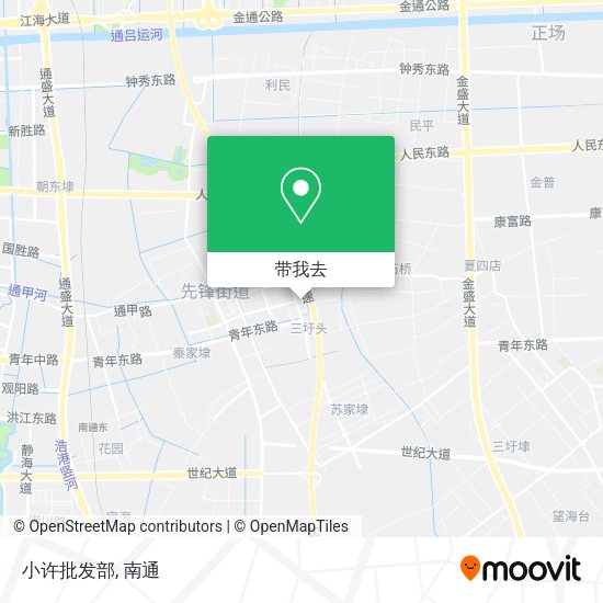 小许批发部地图