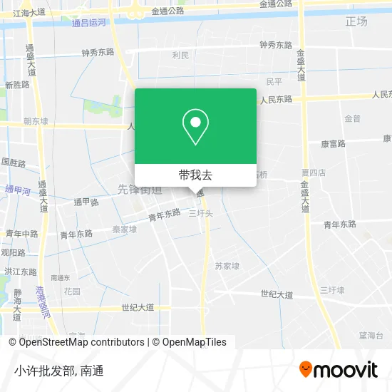 小许批发部地图