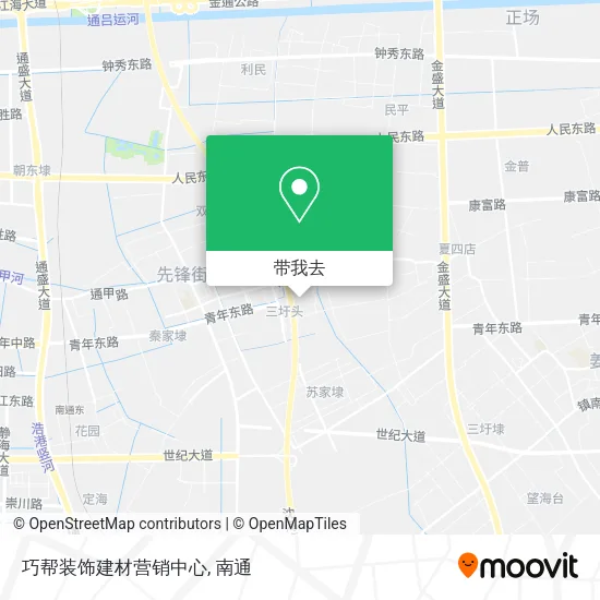 巧帮装饰建材营销中心地图