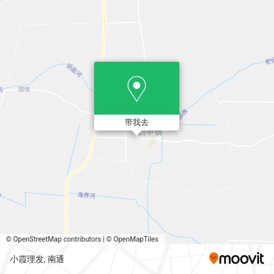 小霞理发地图