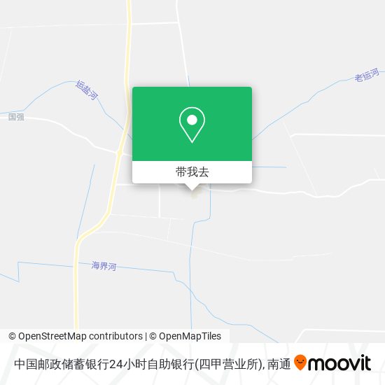 中国邮政储蓄银行24小时自助银行(四甲营业所)地图