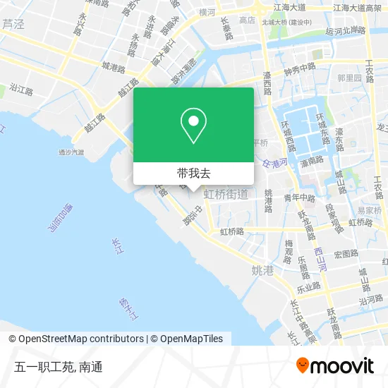 五一职工苑地图