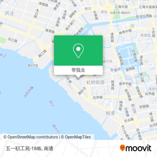 五一职工苑-18栋地图