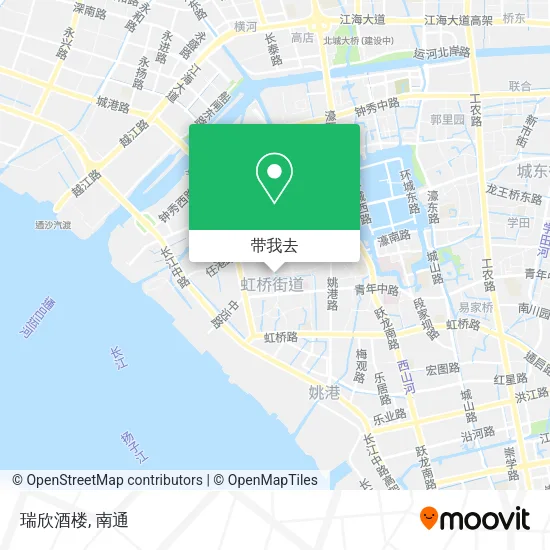 瑞欣酒楼地图