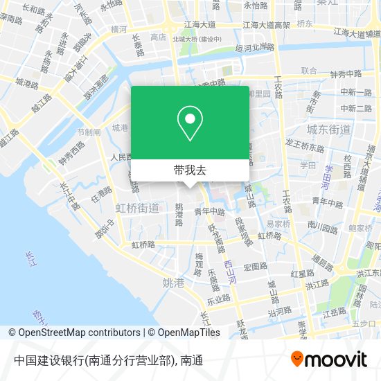 中国建设银行(南通分行营业部)地图