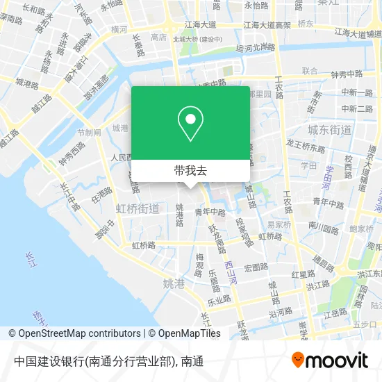 中国建设银行(南通分行营业部)地图