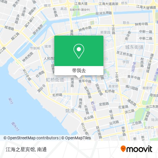 江海之星宾馆地图