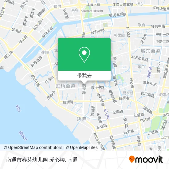 南通市春芽幼儿园-爱心楼地图