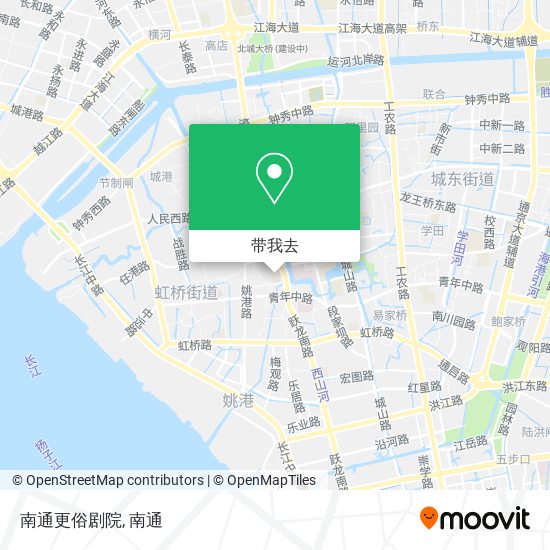 南通更俗剧院地图