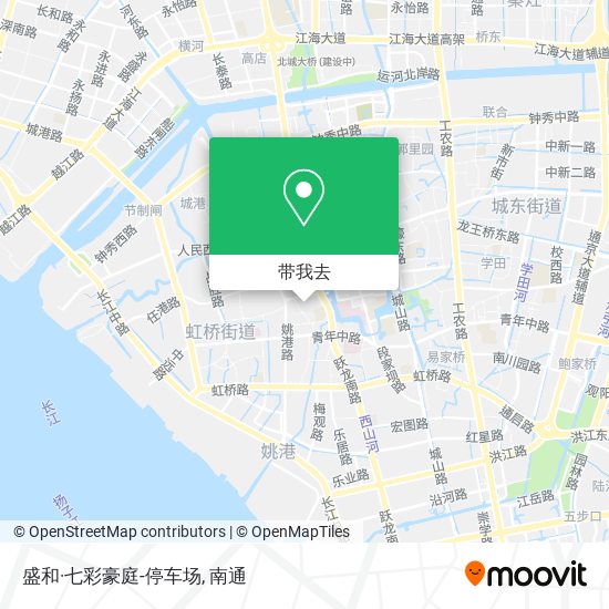 盛和·七彩豪庭-停车场地图