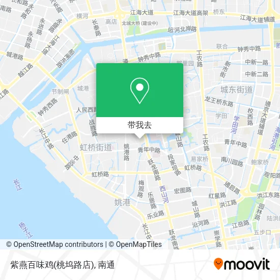 紫燕百味鸡(桃坞路店)地图
