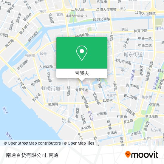 南通百货有限公司地图