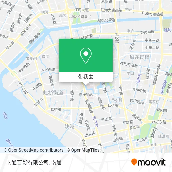 南通百货有限公司地图