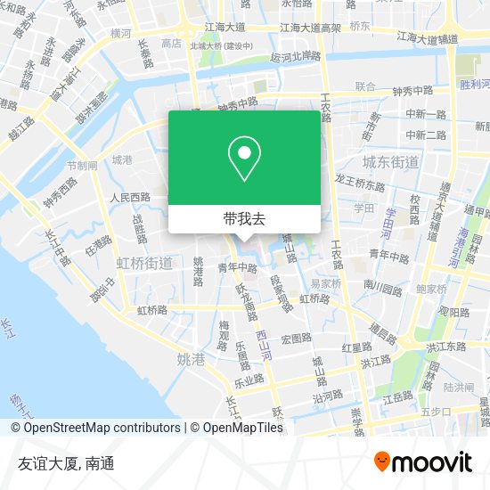 友谊大厦地图