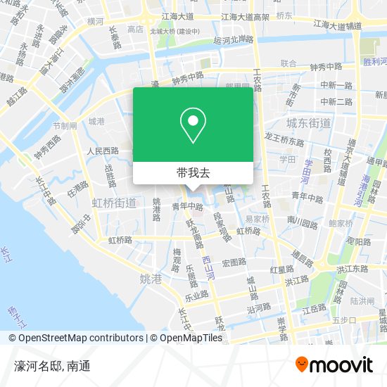 濠河名邸地图