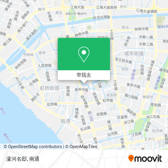 濠河名邸地图