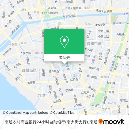 南通农村商业银行24小时自助银行(南大街支行)地图